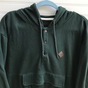 Vans Pocket Hoodie Hunter Green Mens XL